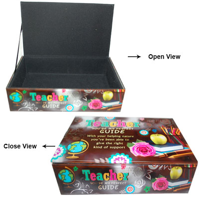 "Teacher Glass Box - 310- 001 - Click here to View more details about this Product